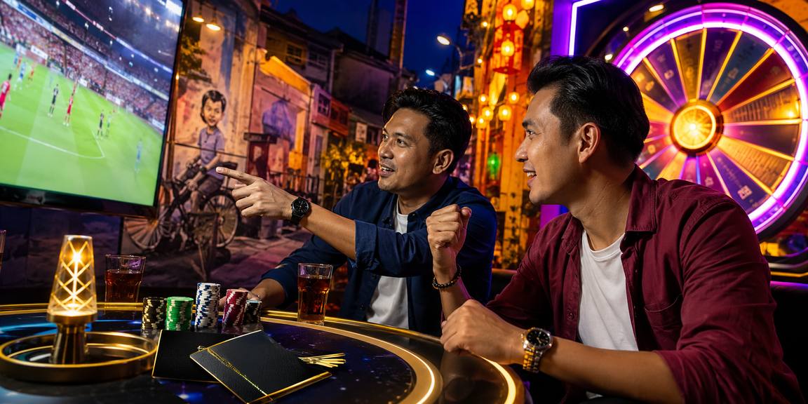 Buka akaun dan jelajahi Sportsbook kami